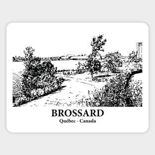 Brossard - Québec Magnet